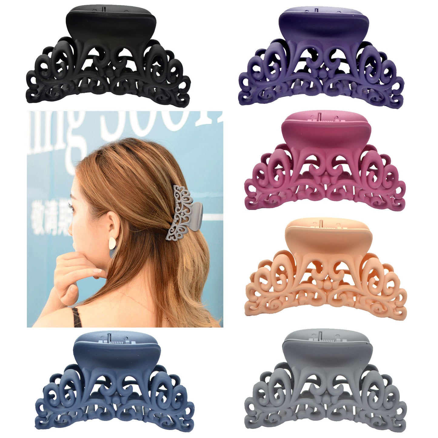 Bath clip hair clip hair clip