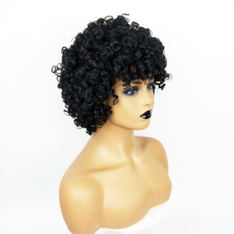 Women's curly hair hood