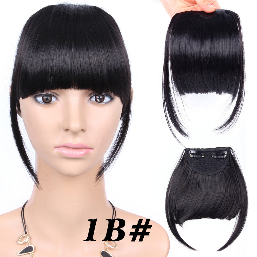 Chemical Fiber Wig Female Seamless Air Bangs