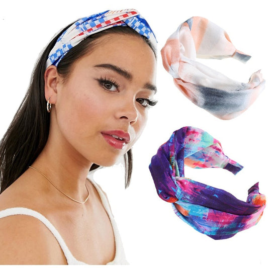 Knotted Headband Female Hair Press Simple And Versatile Fashion Headband