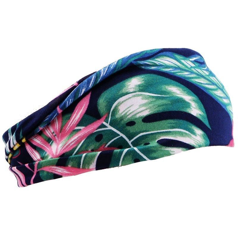 Printed Sports Headband Yoga Headband