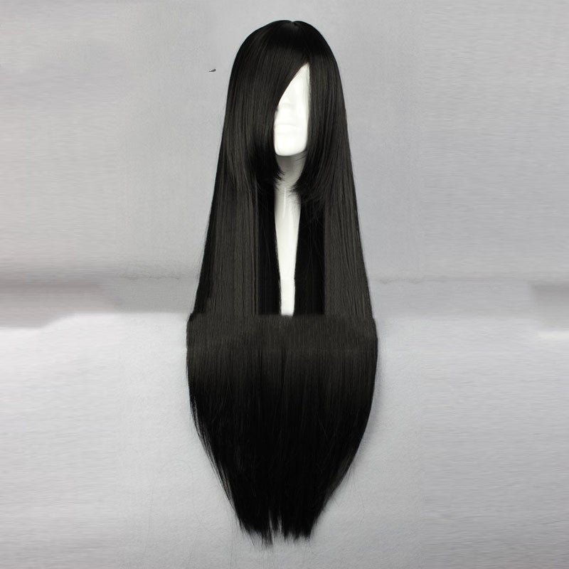 80cm long straight hair