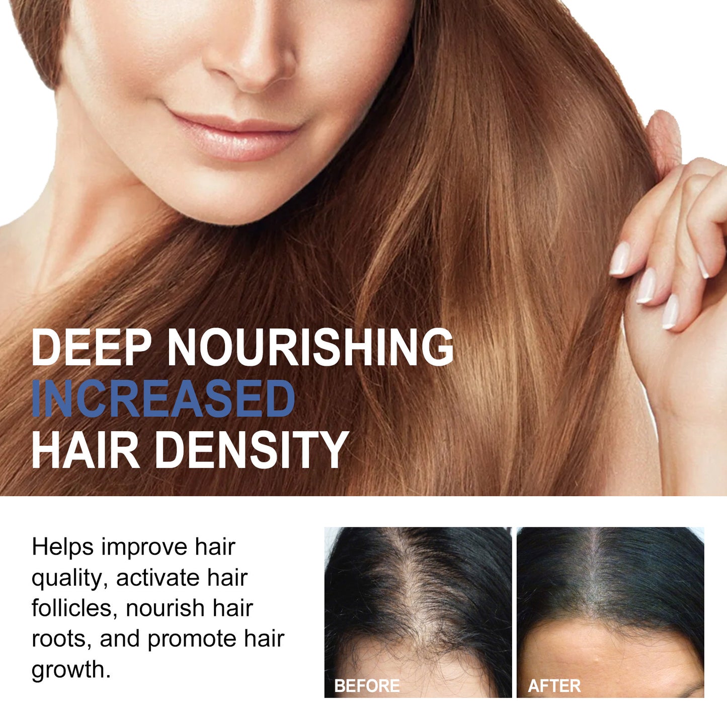 Dense Hair Cream Scalp Massage Repairing & Nourishing Hair Root