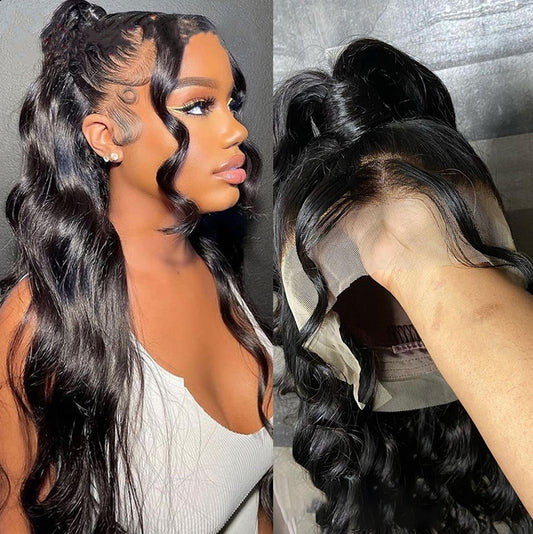 Long Hair Wavy Lace Wig